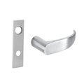 Sargent Fail Secure, 24V Electrified Mortise Lock, LW1 Escutcheon, P Lever, RX Switch, Satin Chrome RX-8271-24V LW1P 26D